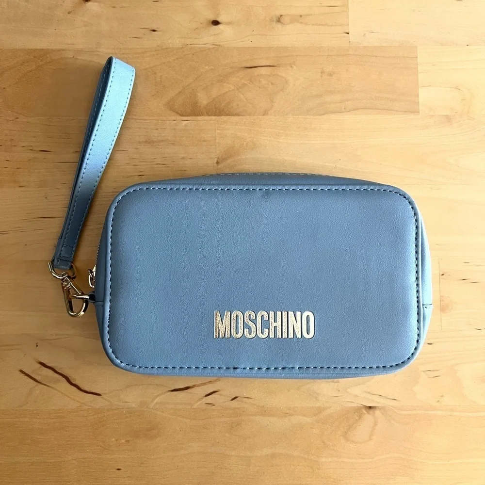 NEW Moschino x China Airlines Collab Toiletry/Cosmetic Case